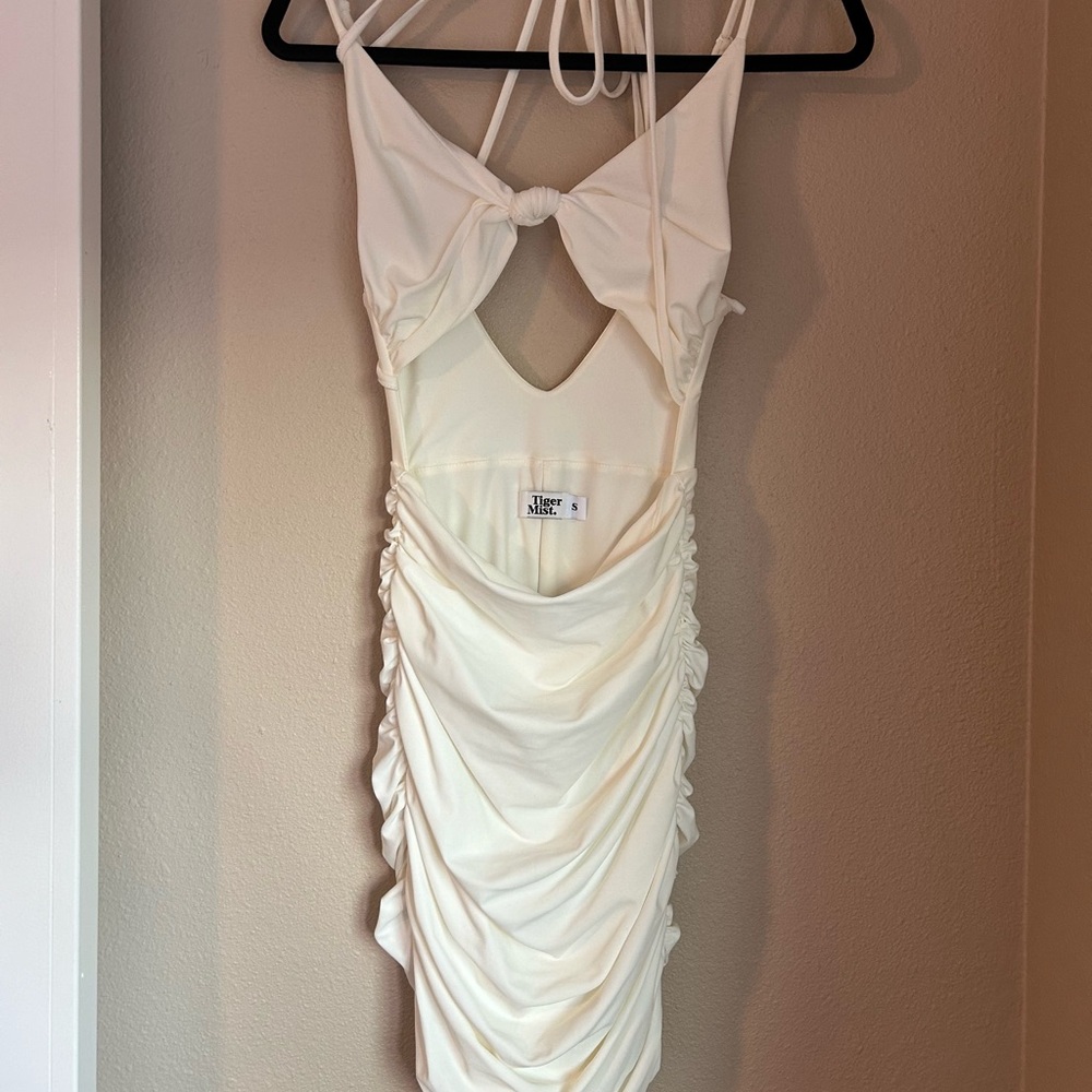 Tiger mist white dress size Small